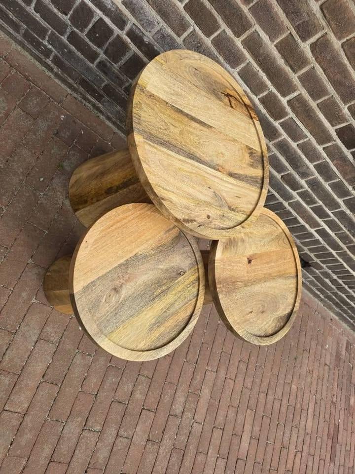DECO, VERLICHTING, MAAR OOK DIT SCHITTERENDE SALONTAFELSET NU VOOR MAAR 149