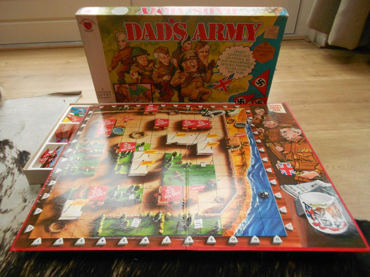 Vintage bordspel Dad s army tweede wereldoorlog ww2 uit 1974