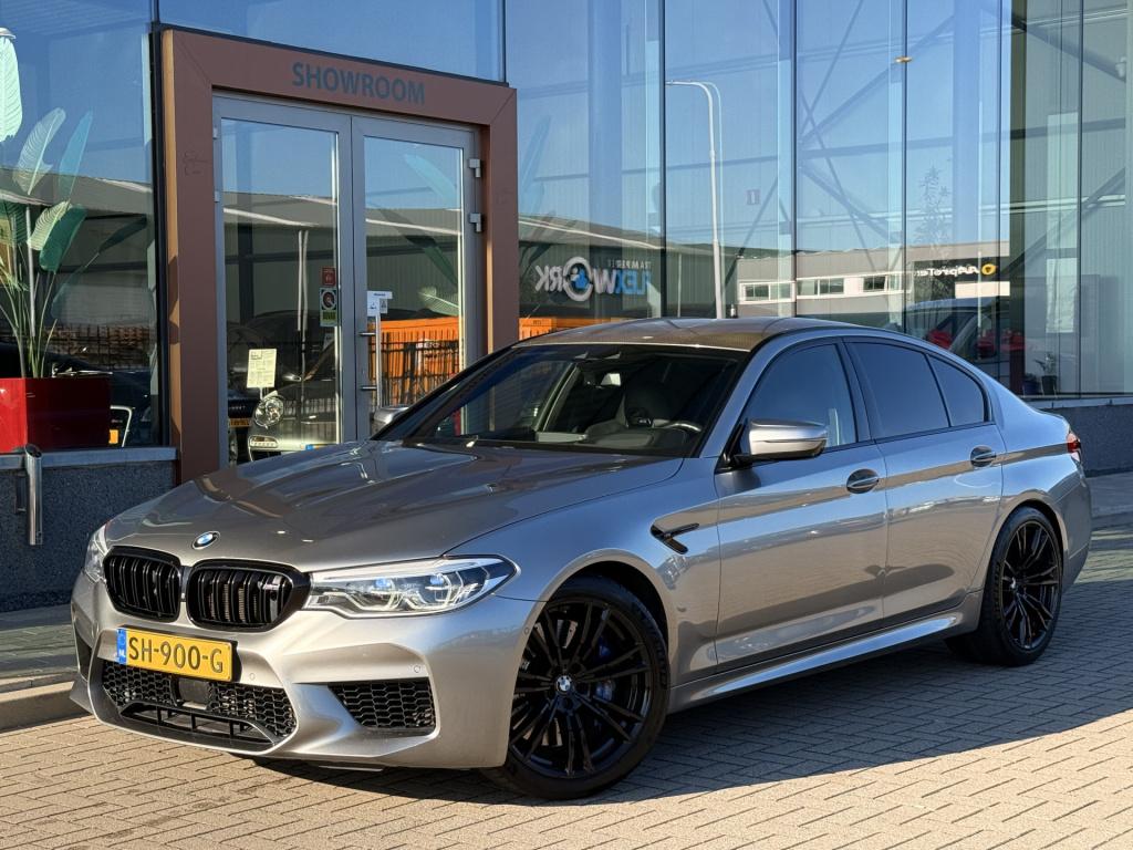 BMW M5 5-serie | b&w | head-up | memory | carbon | 360 | rear entertainment