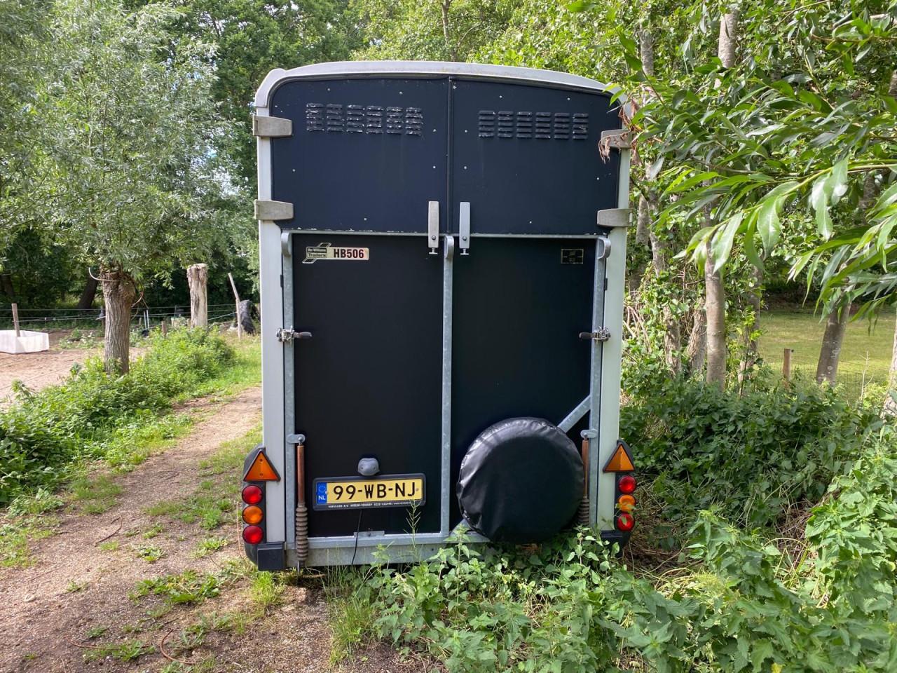 Te Koop: mooie IFOR WILLIAMS paarden trailer voor 2 paarden