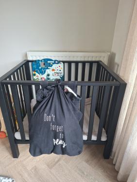 Zwarte kidsmill box incl. Accesoires