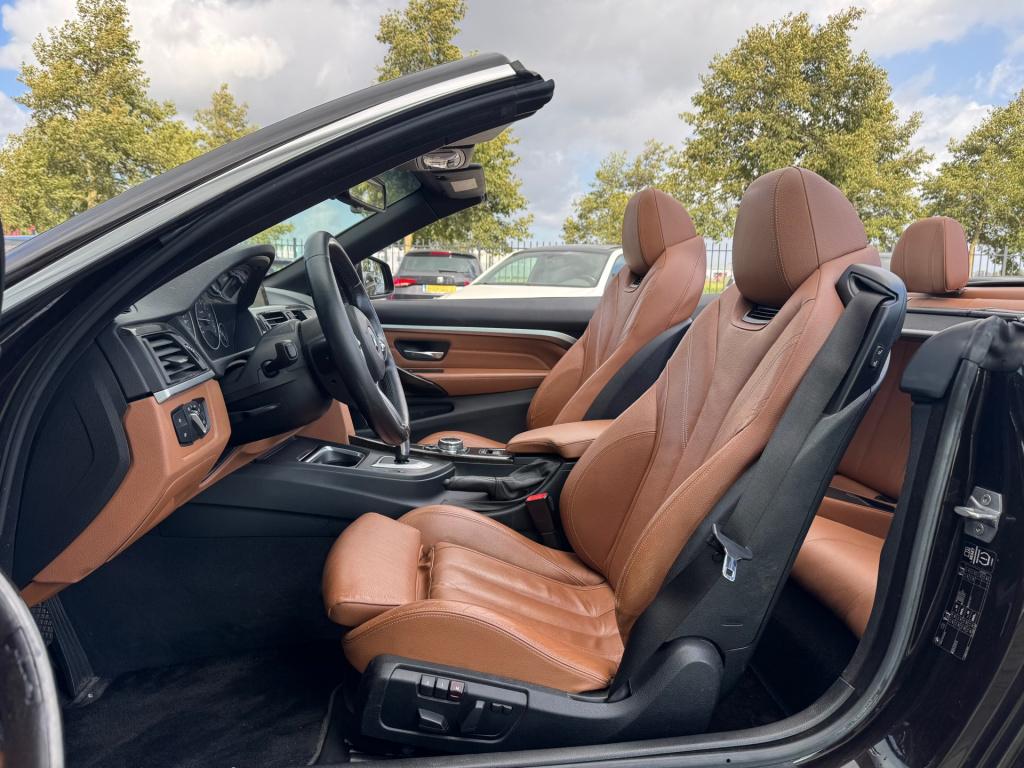 BMW 4 Serie cabrio 428i high executive * nl auto nap * stoel + nek verwarmi