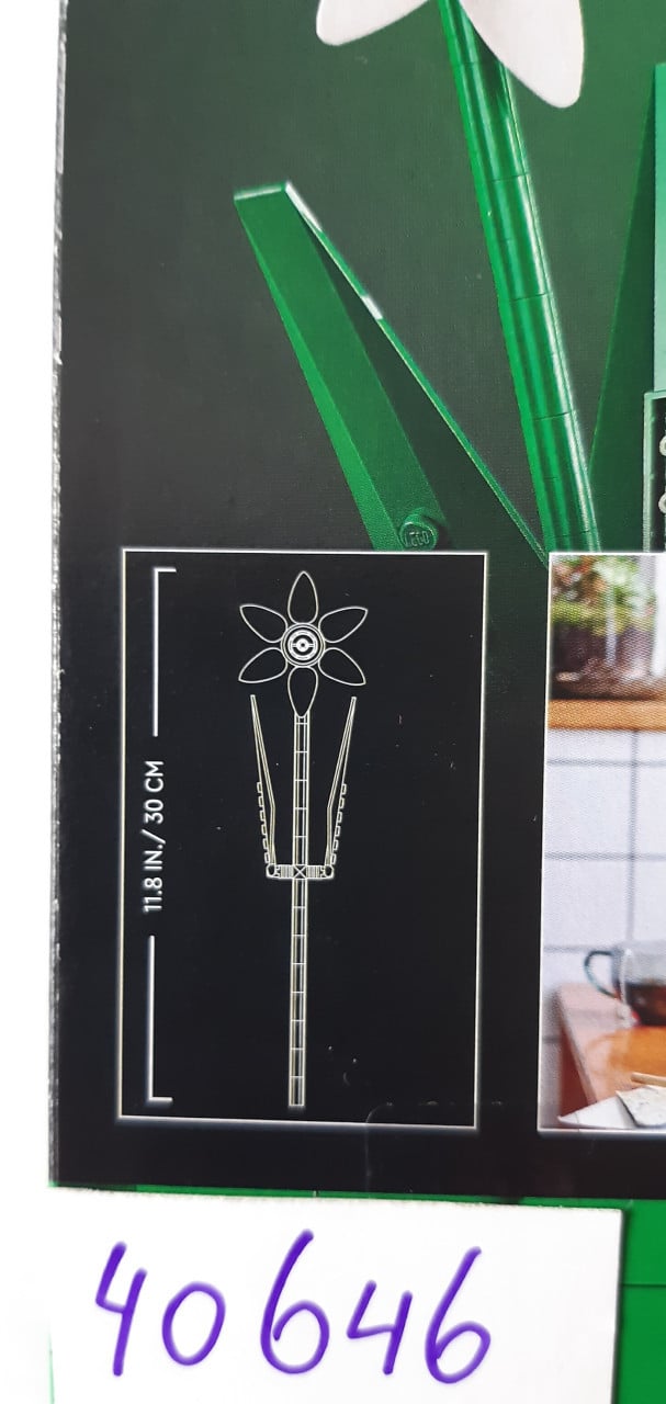 LEGO bloemen: Botanical Collection 40646 - Narcissen