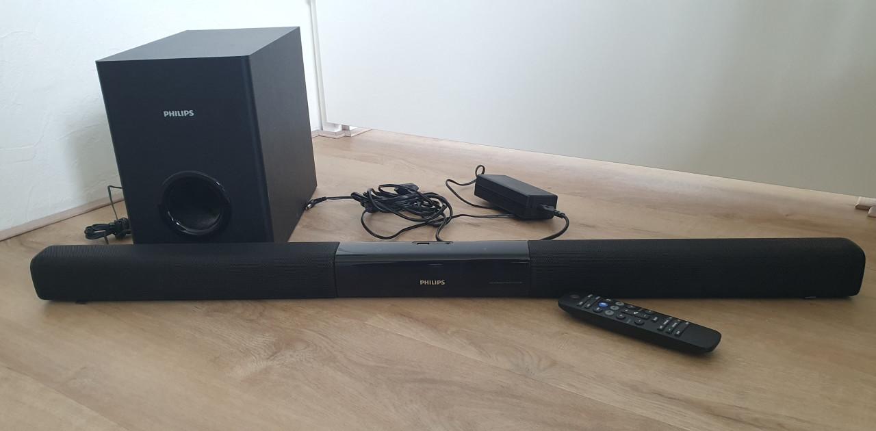 Philips soundbar met subwoofer