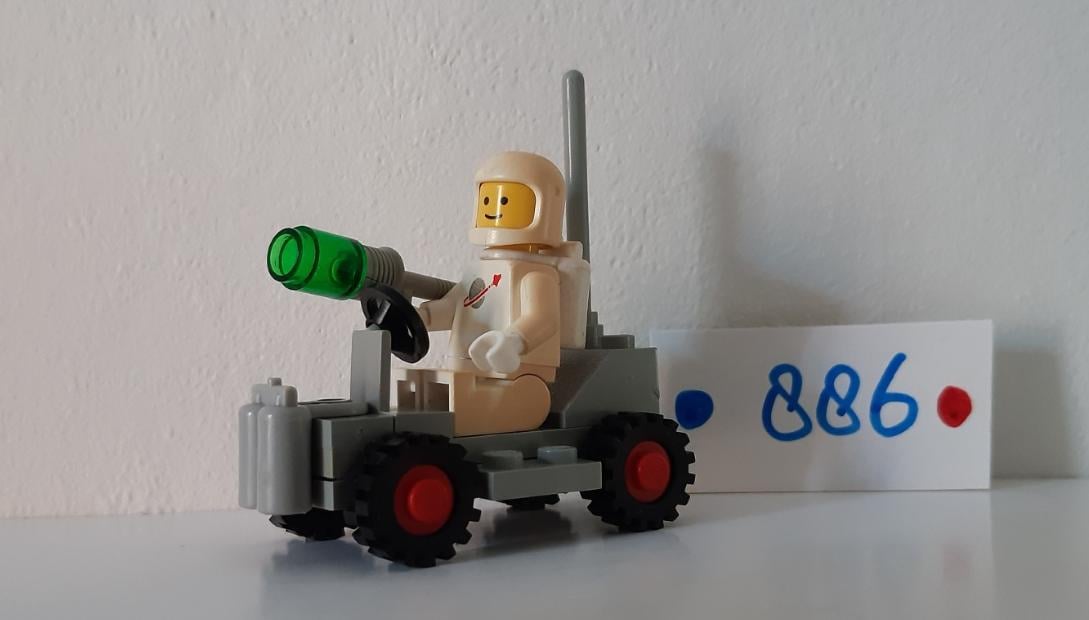 Lego Classic Space 886: space buggy, ruimtebuggy