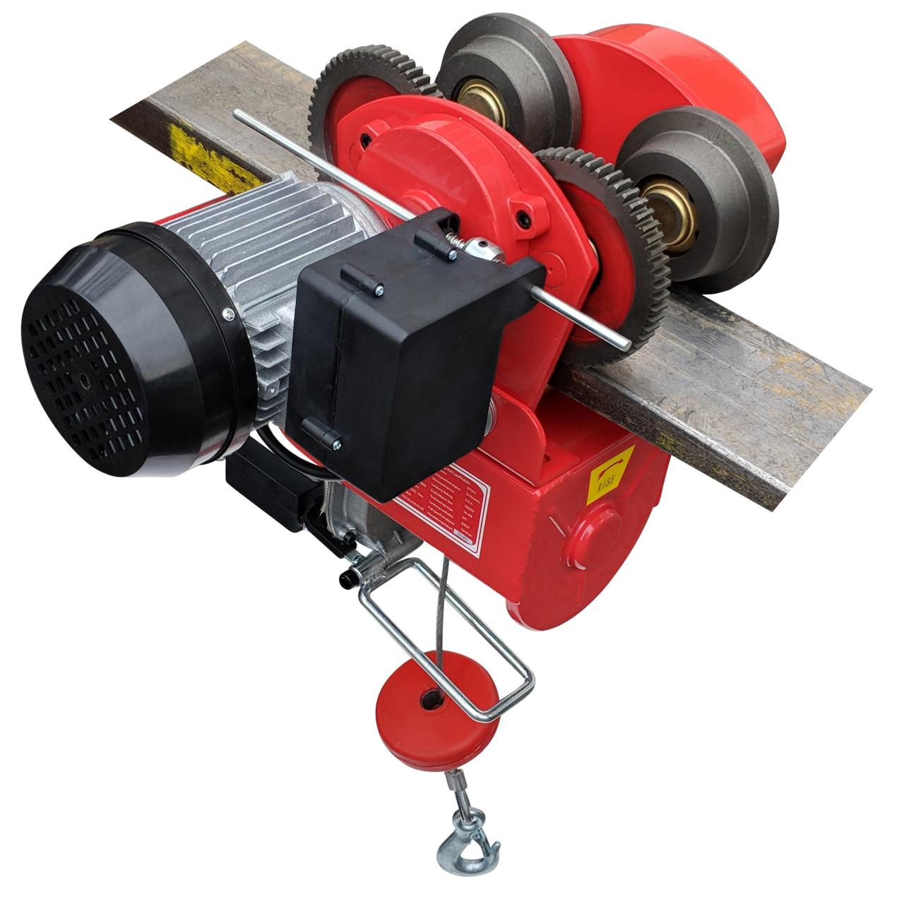 Elektrische takel met loopkat, hijstakel, lier, kraan 300kg