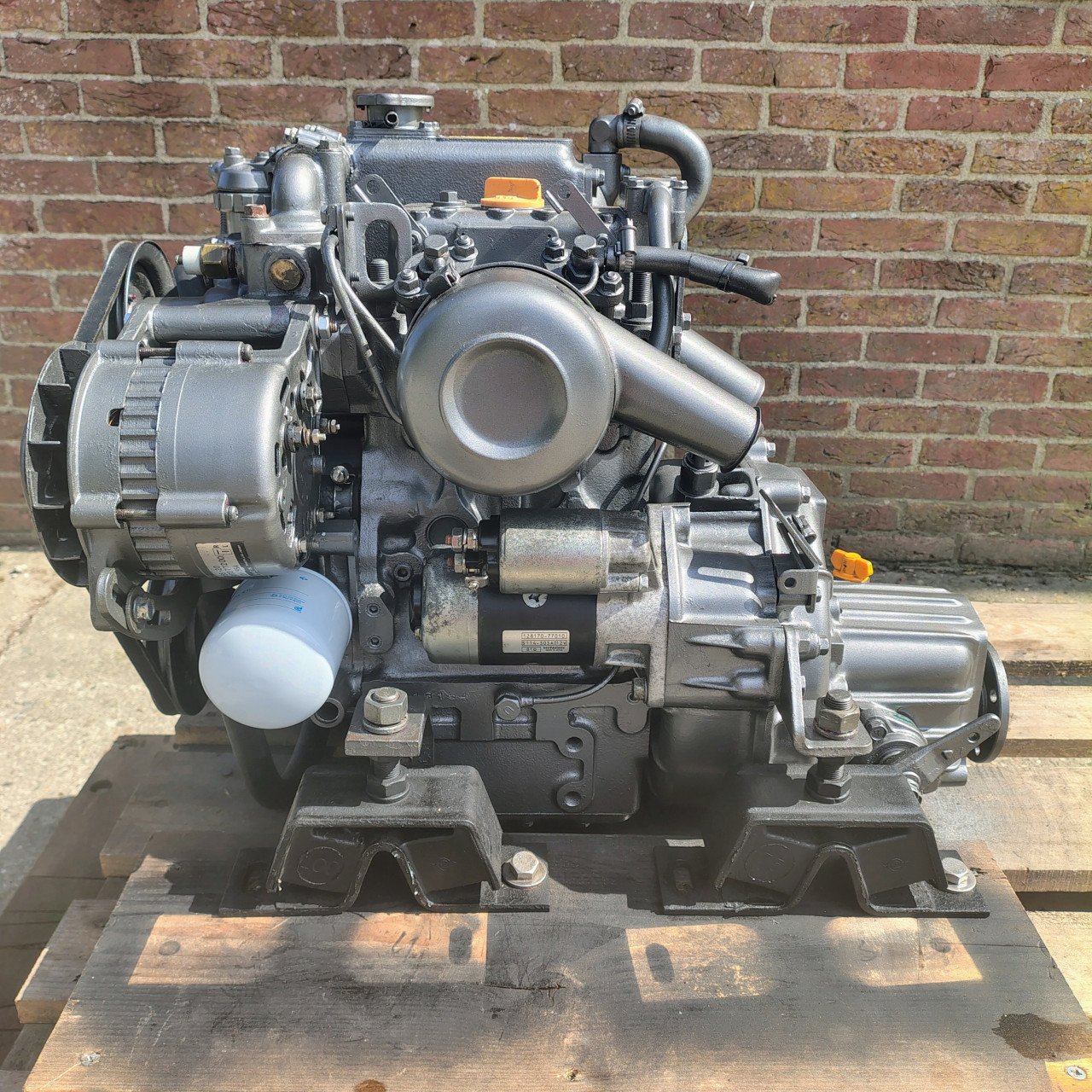 Yanmar 2GM20F dieselmotor 16 pk- loopt perfect, compleet & direct inzetbaar