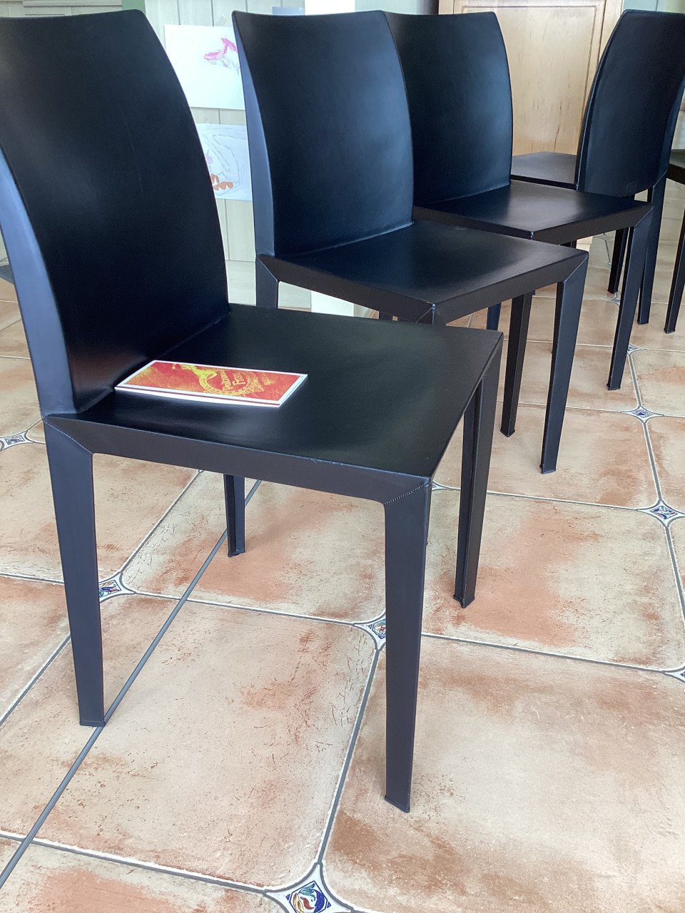 Prachtige Poltrona Frau stoelen set 6 model Lola(exclusief)