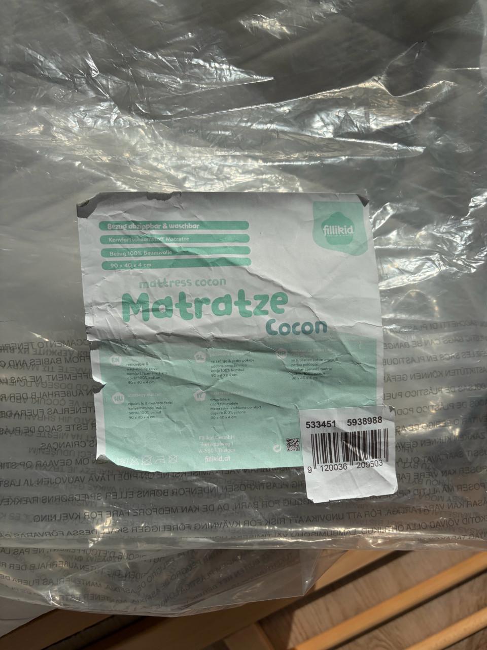 Fillikid wieg en co-sleeper 90x40