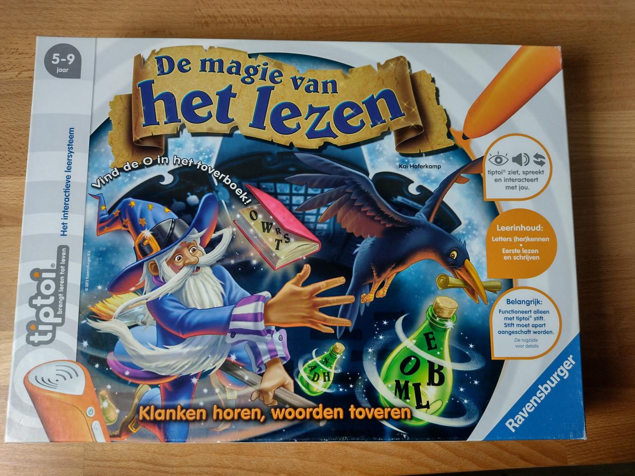 Tiptoi spel de magie van het lezen