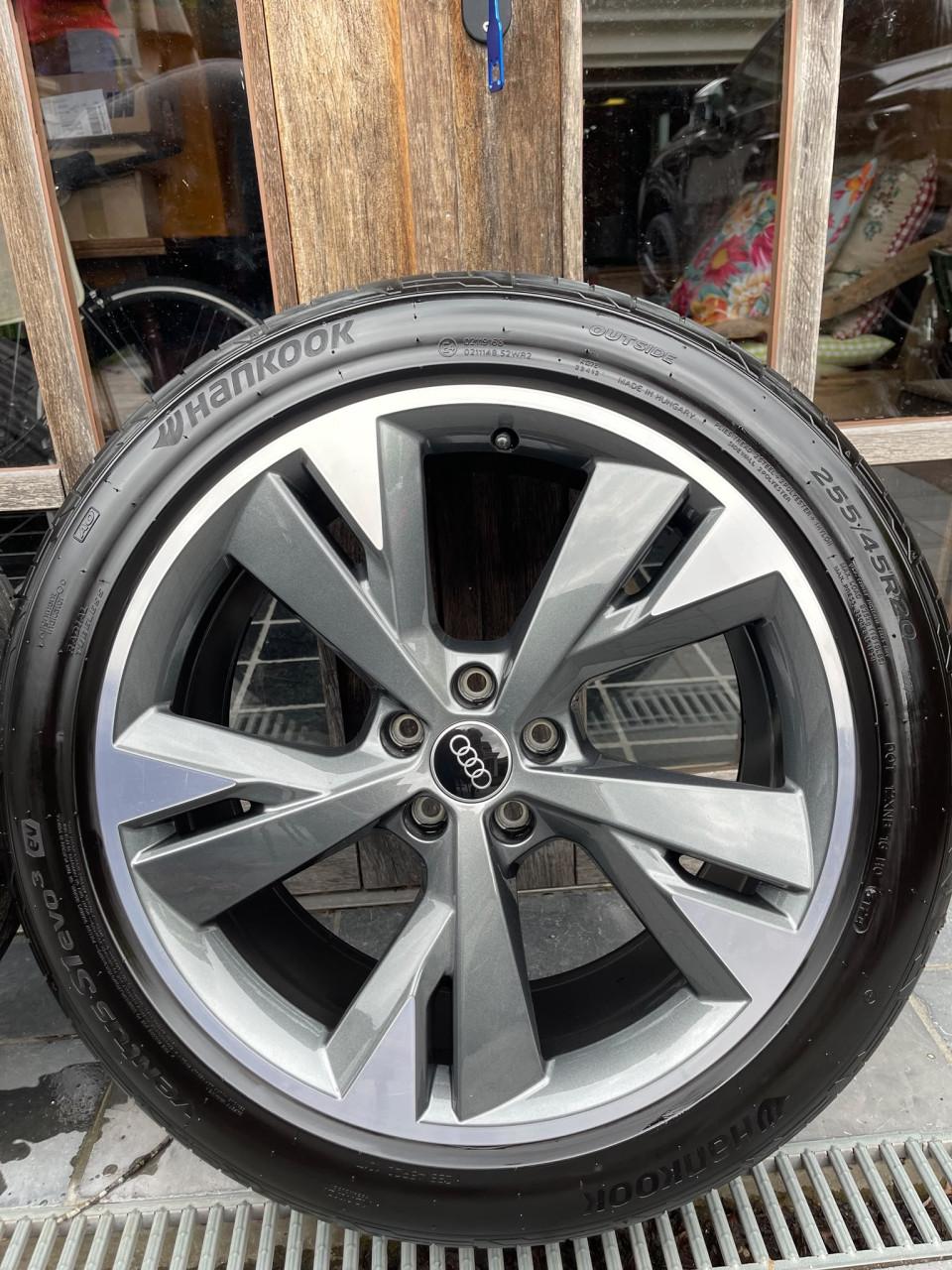 Audi Q4 sportback etron velgen 20 inch