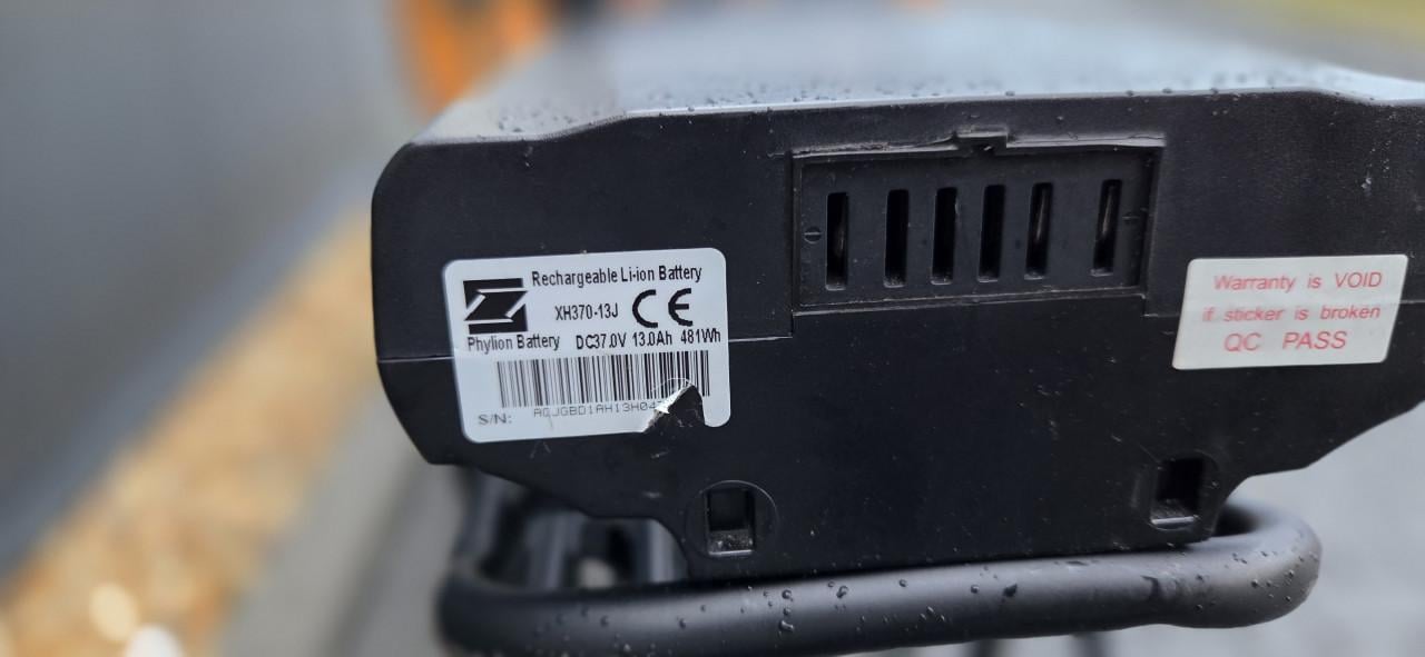 Mooie nette VOGUE Carry 3 3052km  elektrische bakfiets Zwart/Bruin