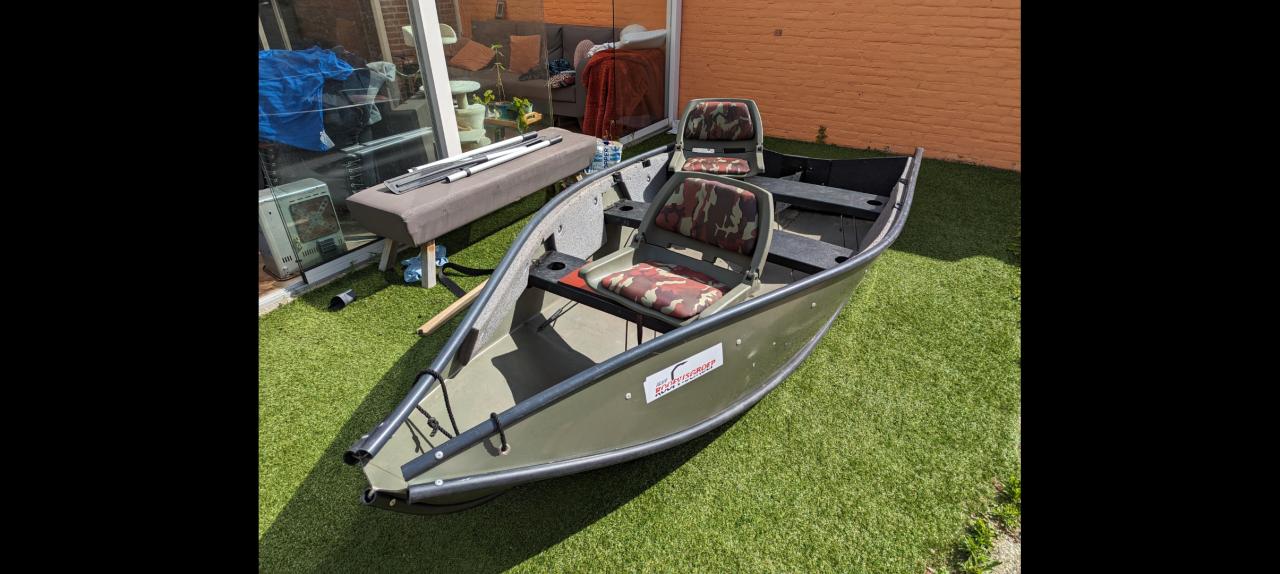 Portabote met Torqeedo buitenboordmotor