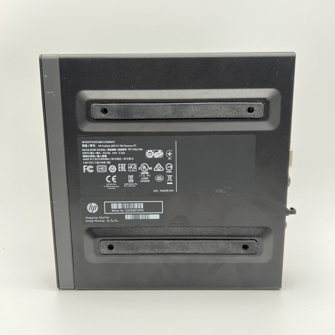 HP Prodesk 600 G1 Mini Intel Core i5-4590T