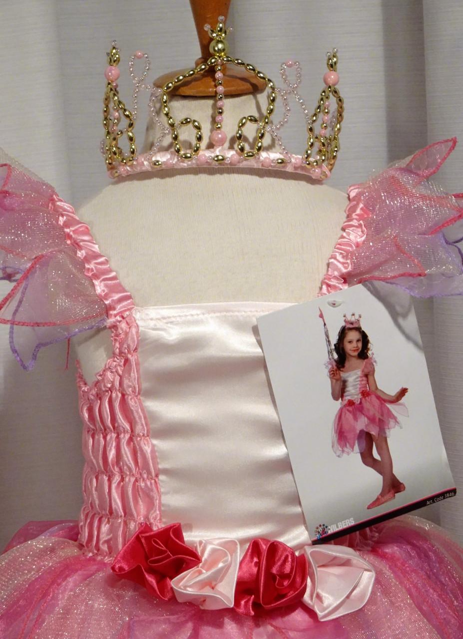 Nieuw ! Maat 98 Mooie Roze Prinsessenjurk