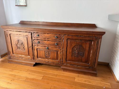Dressoir, donker eiken
