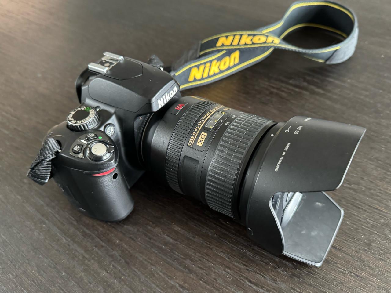 Nikon D60 spiegelreflexcamera