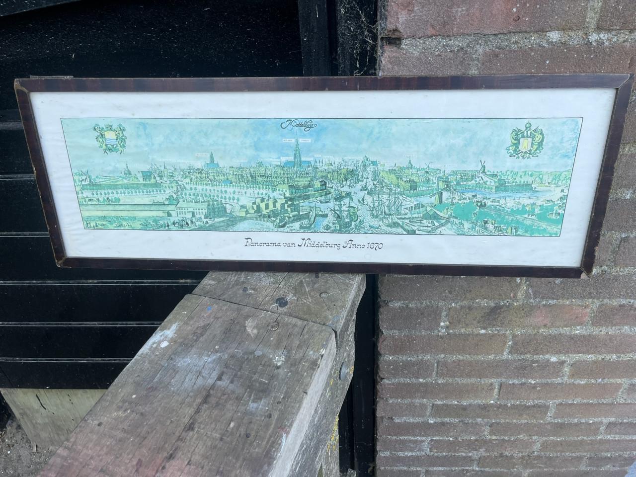Gravure Middelburg anno 1610
