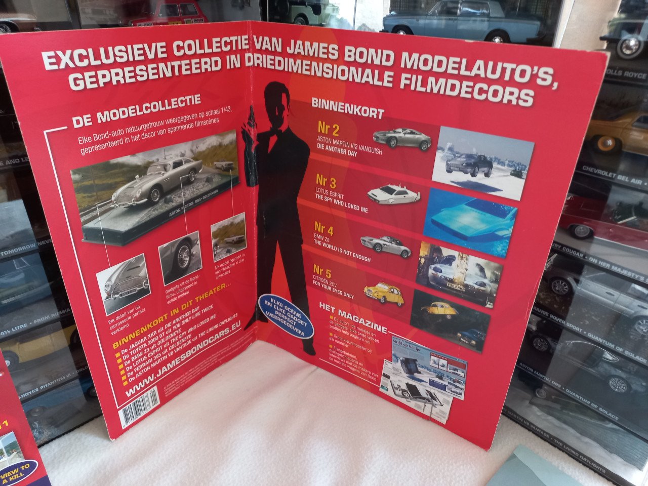 Te koop james bond car collectie