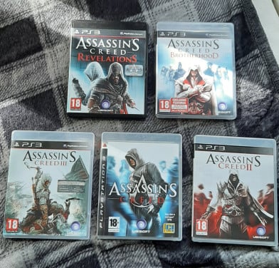 5 assassins creed spellen ps3