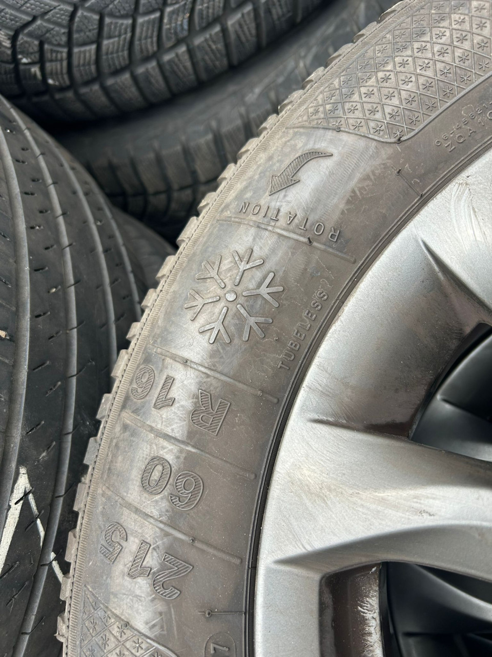MAZDA ALUMINIUM VELGEN MET KLEBER KRISALPHP3 BANDEN