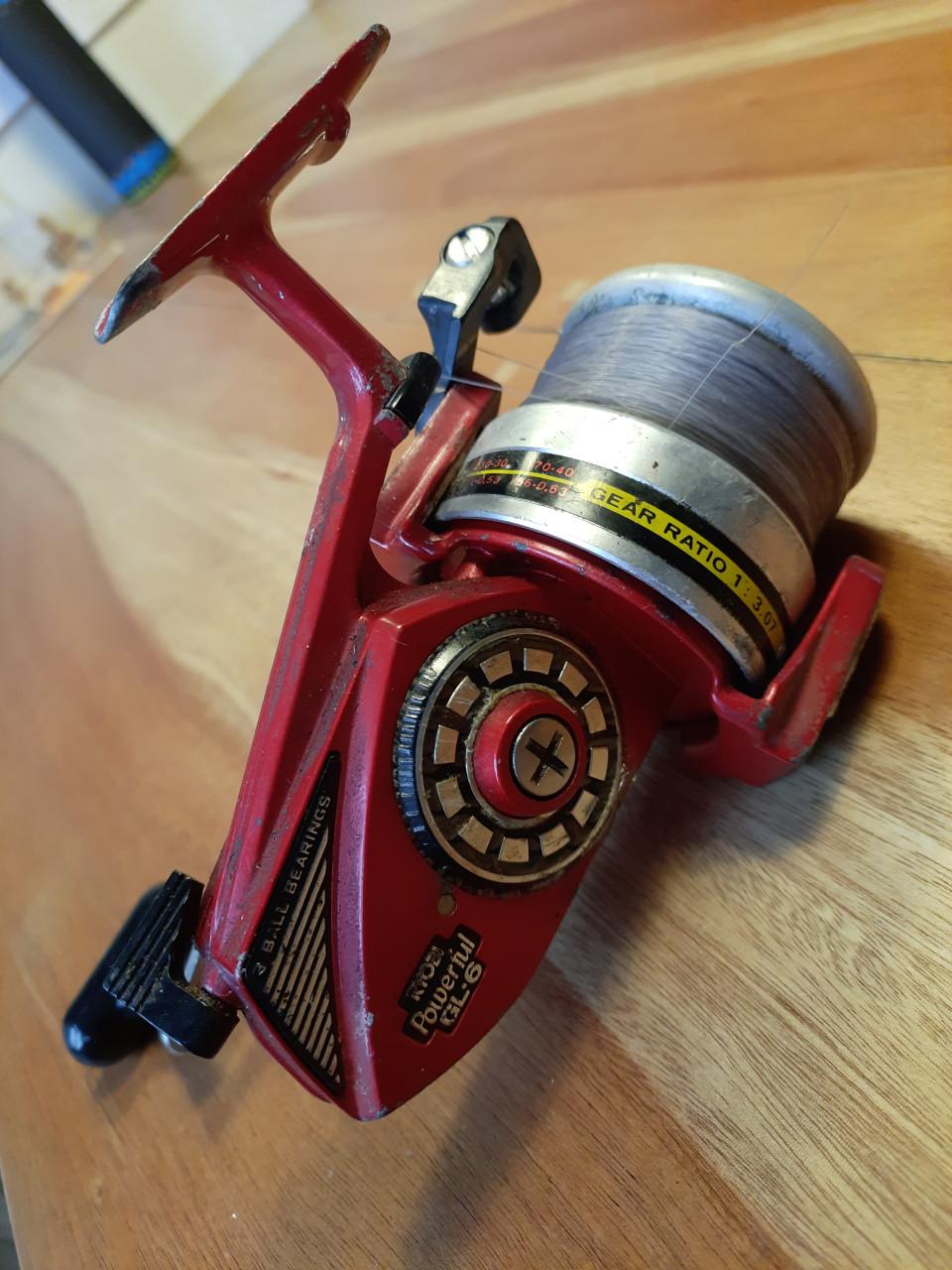 Molen 8/9 Ryobi Powerfull GL-6 zeemolen vintage