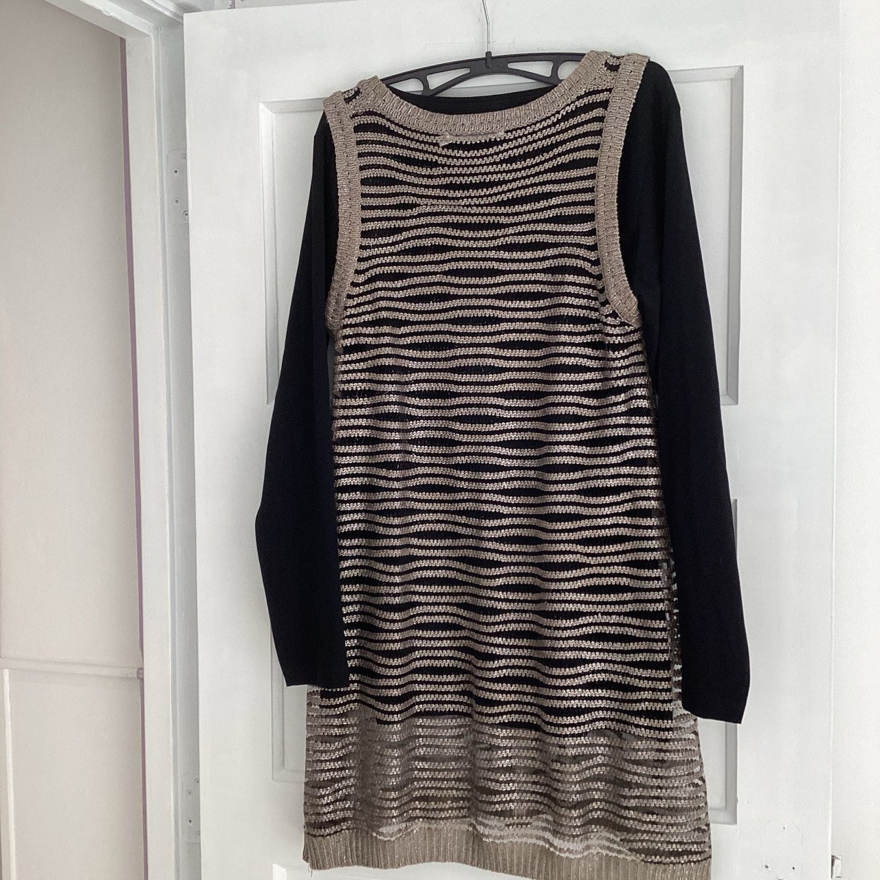 Apart tuniek amper gedragen goudkleur XL