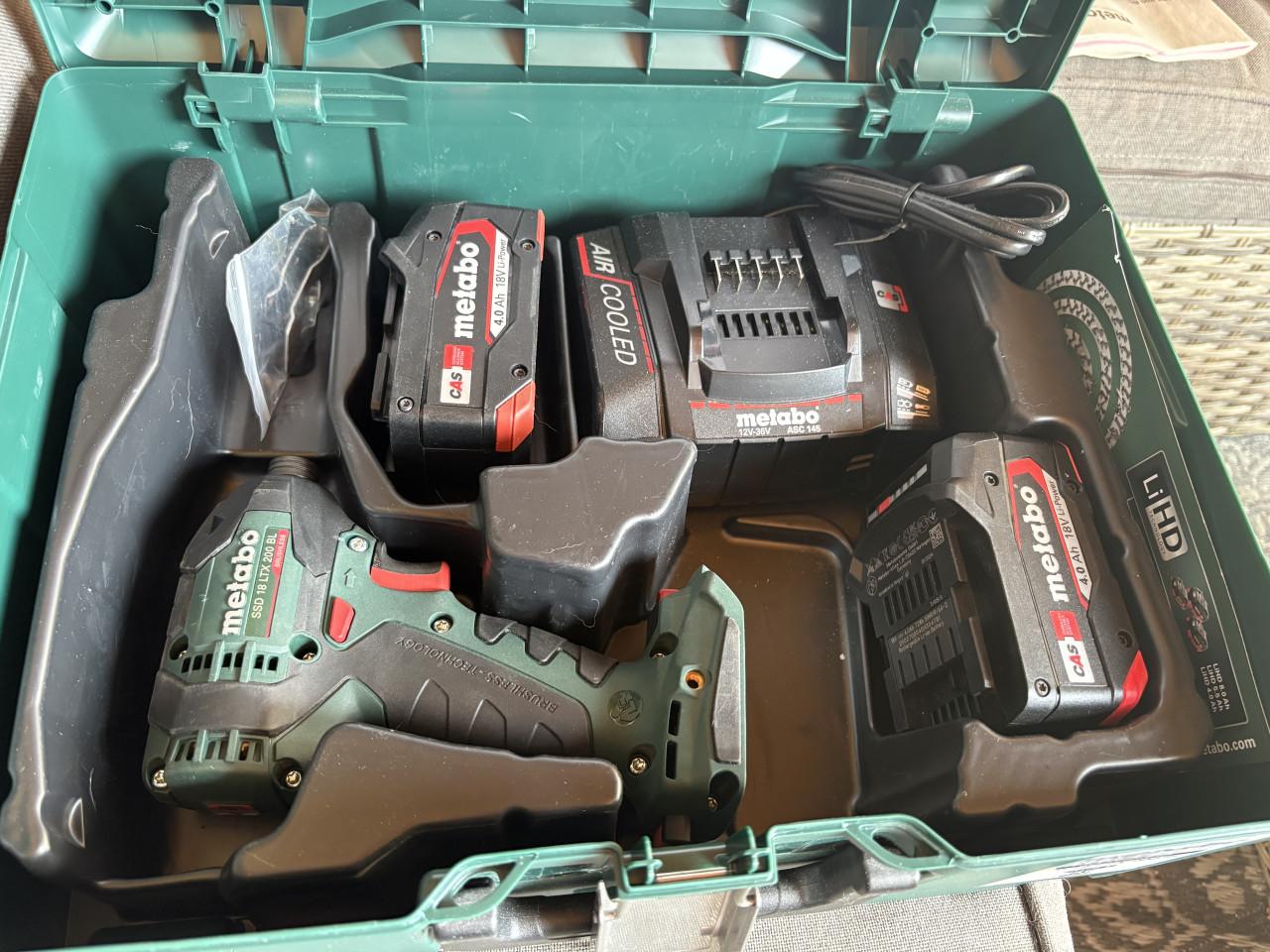 Metabo SSD 18 LTX 200 slagschroevendraaier