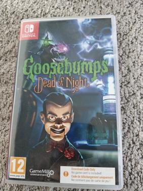 Nintendo Switch spel goosebumps