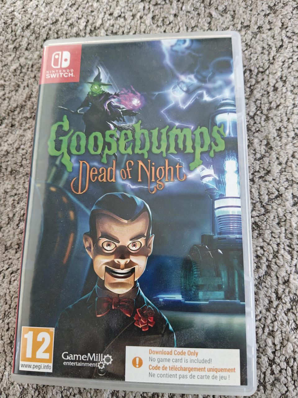 Nintendo Switch spel goosebumps