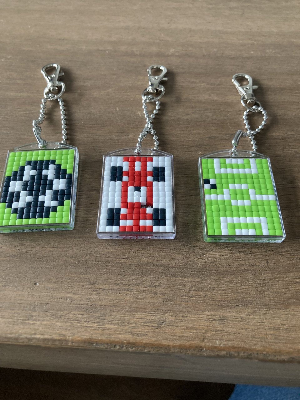 Nieuwe sleutelhangers