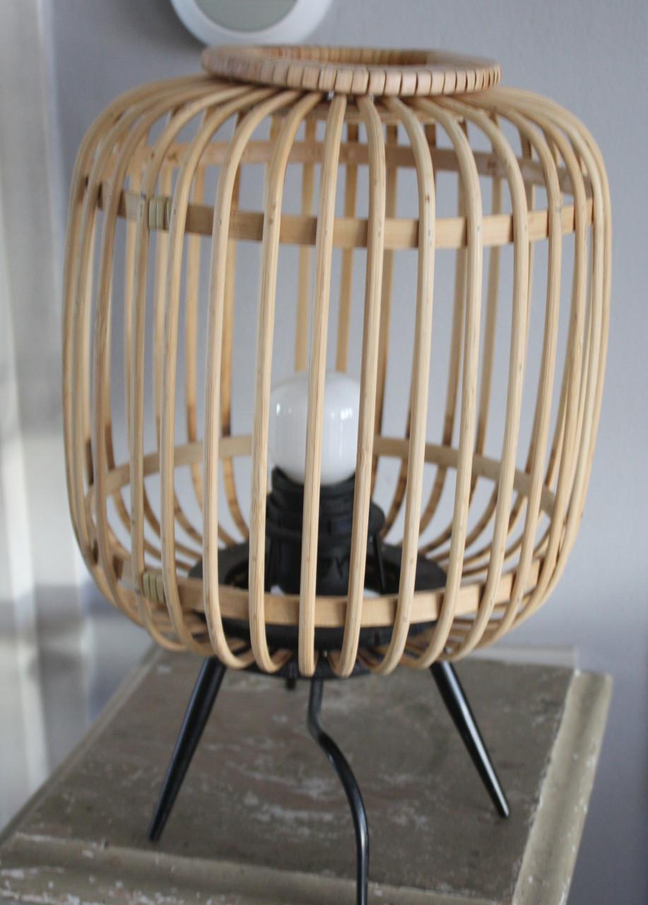 Bamboe tafellamp