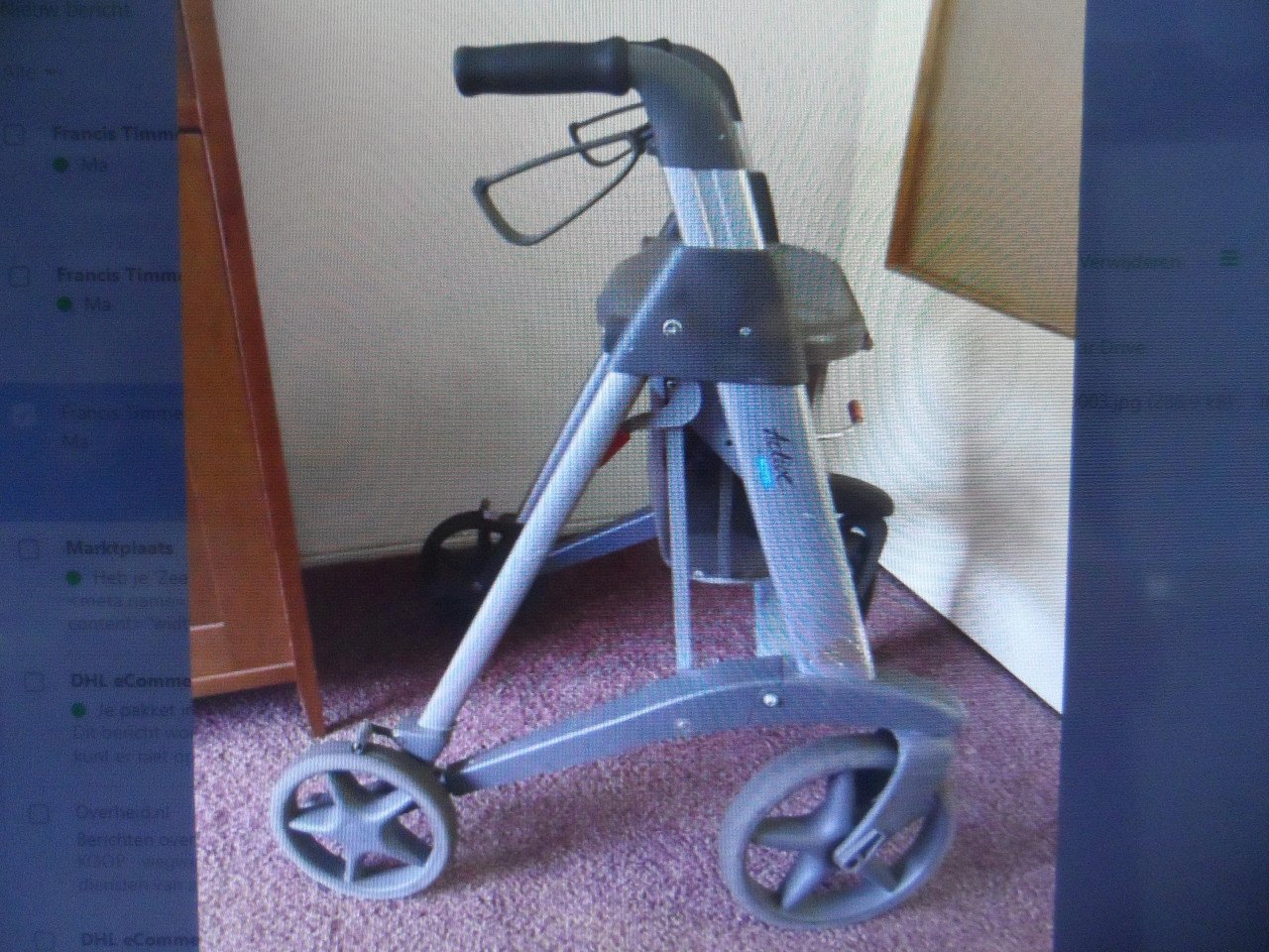 ANWB opvouwbare  lichtgewicht rollator