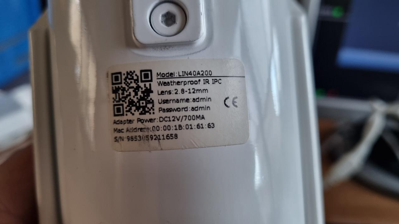 Dahua camera bewaking set