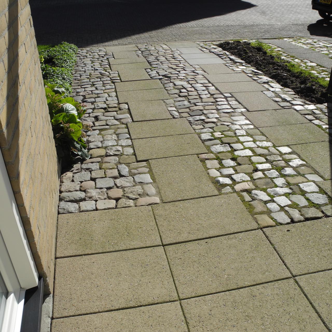 Bestratingsmateriaal van 2 opritten