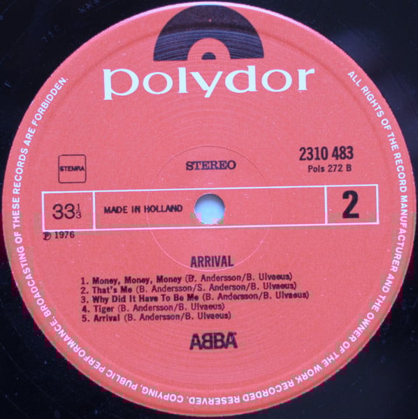 Lp Abba - Arrival