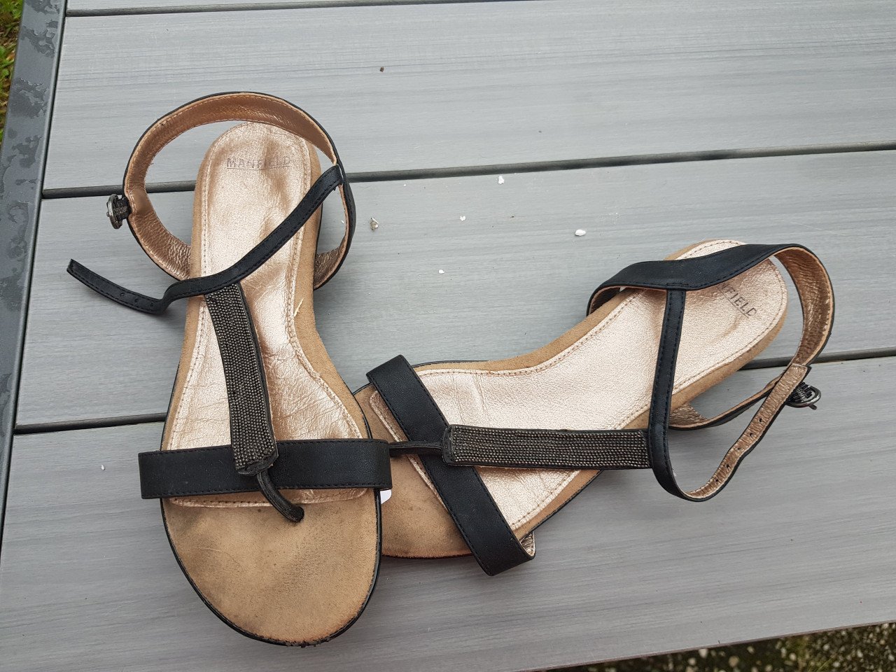 Manfield slippers maat 38