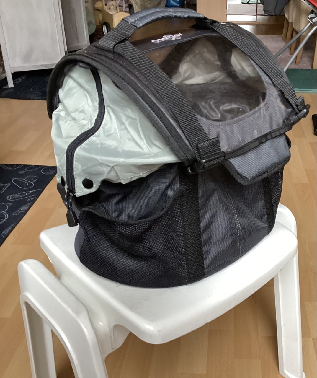Rixen&Kaul hondenmandje, 6 kg. voor voorop de fiets, KLICKfix systeem