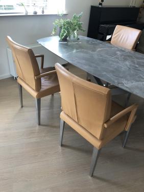 Te koop  4 eetkamerstoelen van Jori