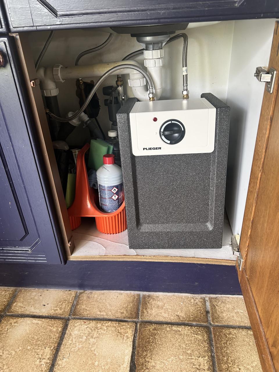 Originele massief eikenhouten retro Bruynzeel hoekkeuken