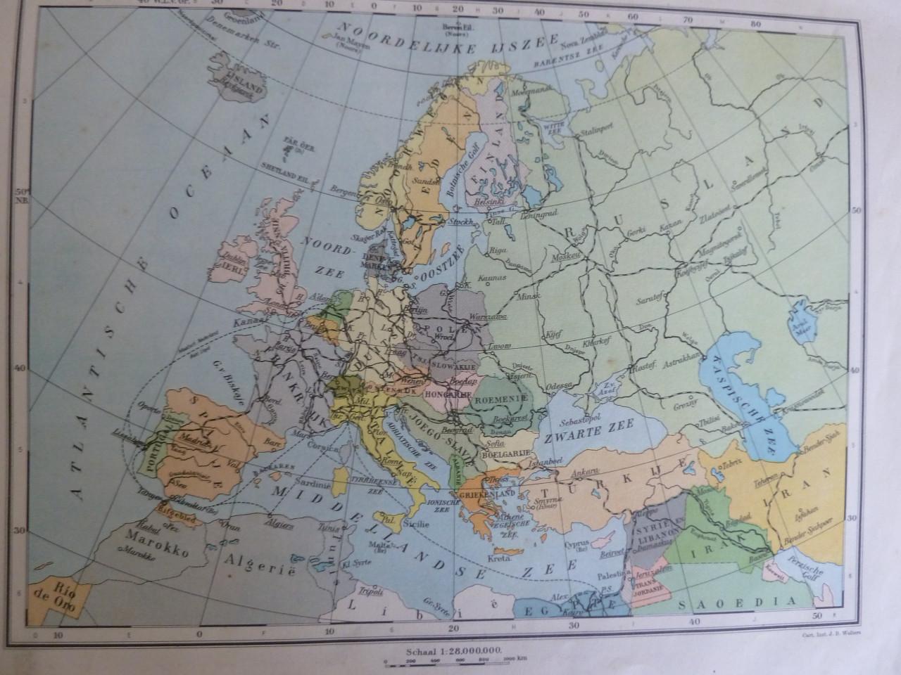 Kleine school atlas der gehele aarde