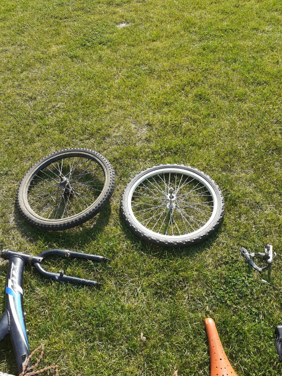 Diverse onderdelen crossfiets / BMX