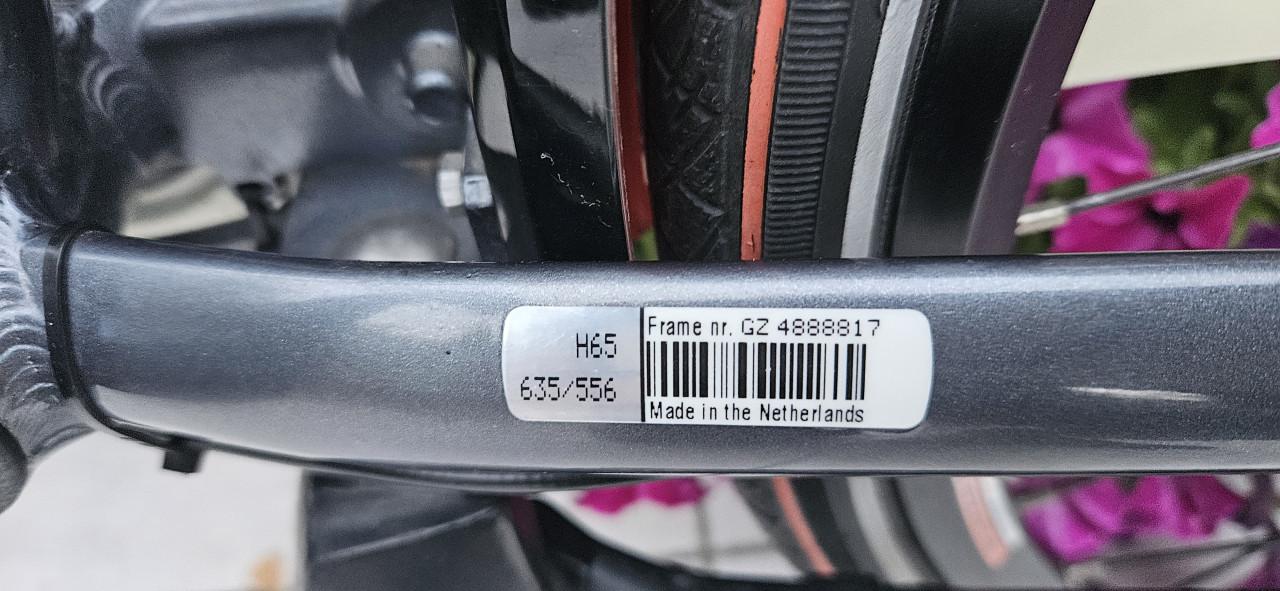 Gazelle Eclipse Limited 65 cm Herenfiets