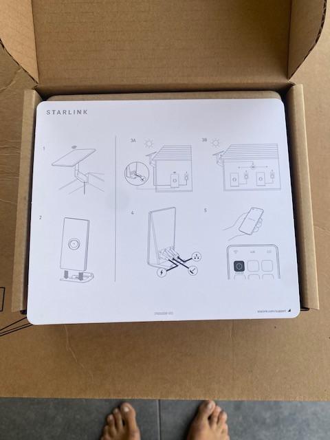 Starlink standard X sateliet internet compleet nieuw in doos