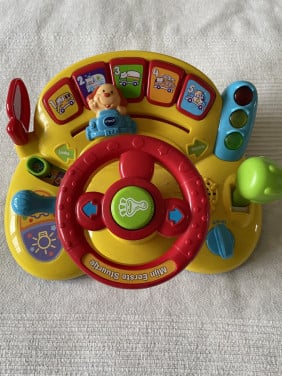 Gratis Vtech stuurtje, gereserveerd
