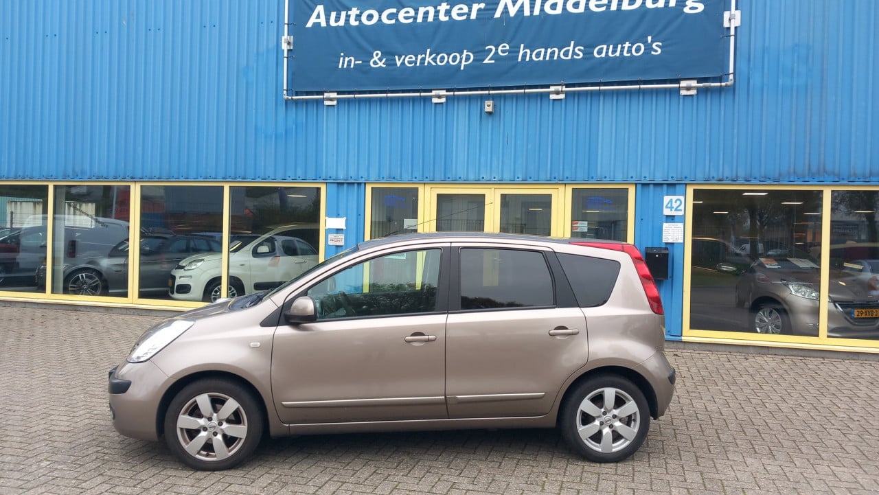 Nissan Note  1.4i First Note 5drs bj:2006 airco cruis lm-velgen apk 2026!!