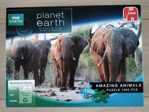 Legpuzzel Amazing Animals - Elephants van Planet Earth