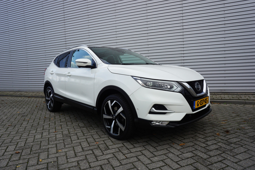 Nissan Qashqai 1.3 dig-t tekna climate / cruise / navi / camera / stoelverw