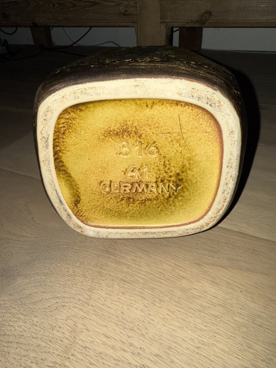 West Germany Vintage vloervaas Dumler & Breiden