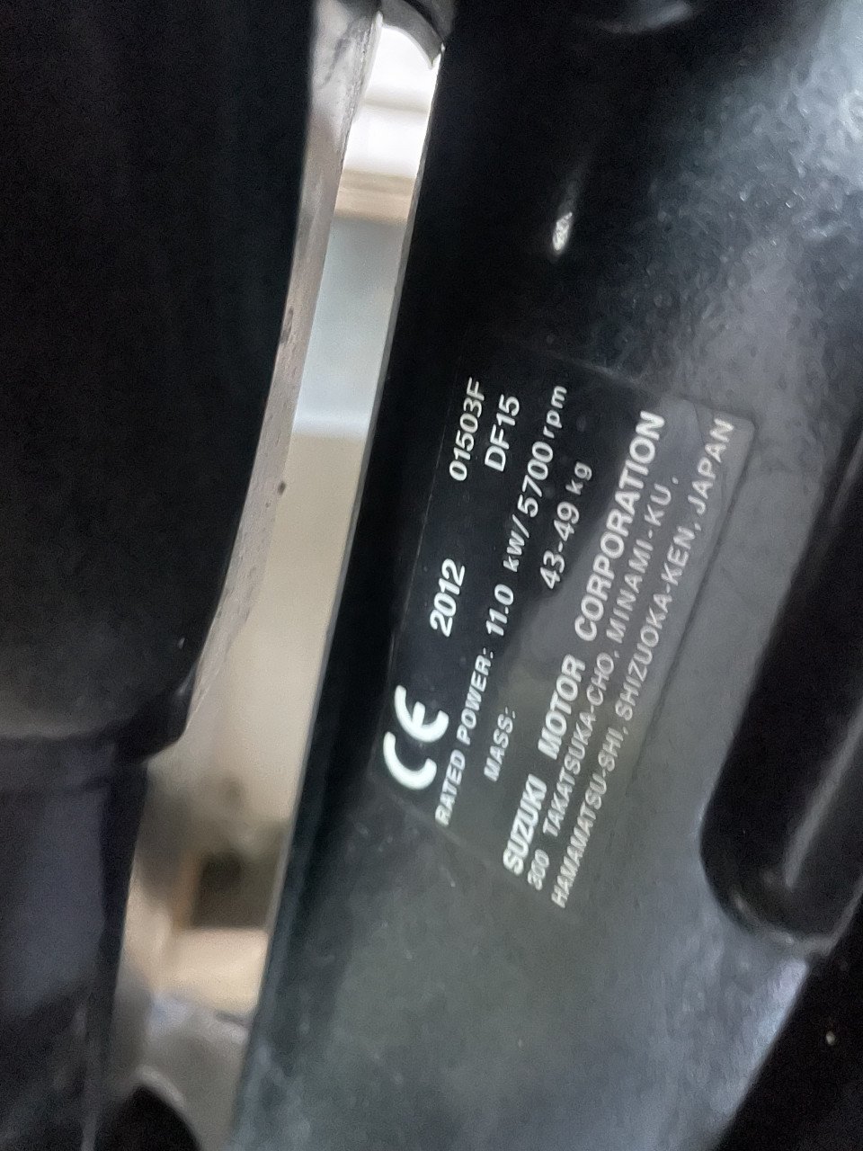 Suzuki 15 pk